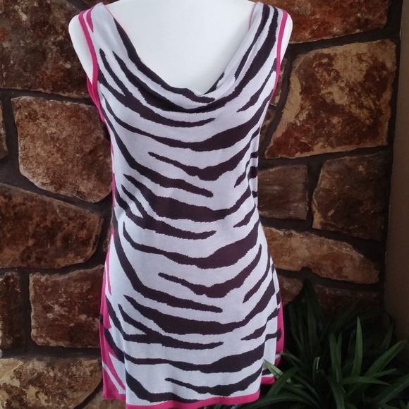 Belldini Tops - Belldini women's tunic zebra top - sm - never worn